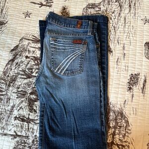 7 For All Mankind Indigo Denim Pants